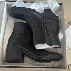 Nine West Black Heeled Boots